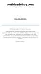 Mobile Screenshot of noticiasdehoy.com